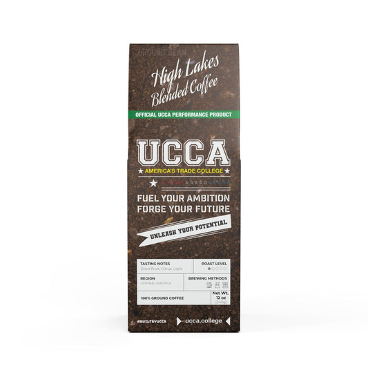 High Lakes Coffee Blend (Light Roast) - Whole or Ground Bean Ground / 12oz Food & Beverages