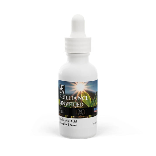 Hyaluronic Acid Complex Serum, 1oz 1oz / White glass bottle + dropper Accessories