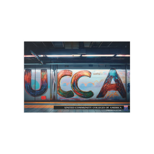 Industrial Elegance: UCCA Fine Art Postcard - 2 sizes available 6" x 4" / 1 pc / Glossy Paper products