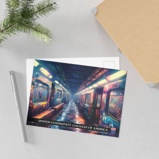 Infinite Tracks: UCCA Fine Art Postcard - 2 sizes available Paper products