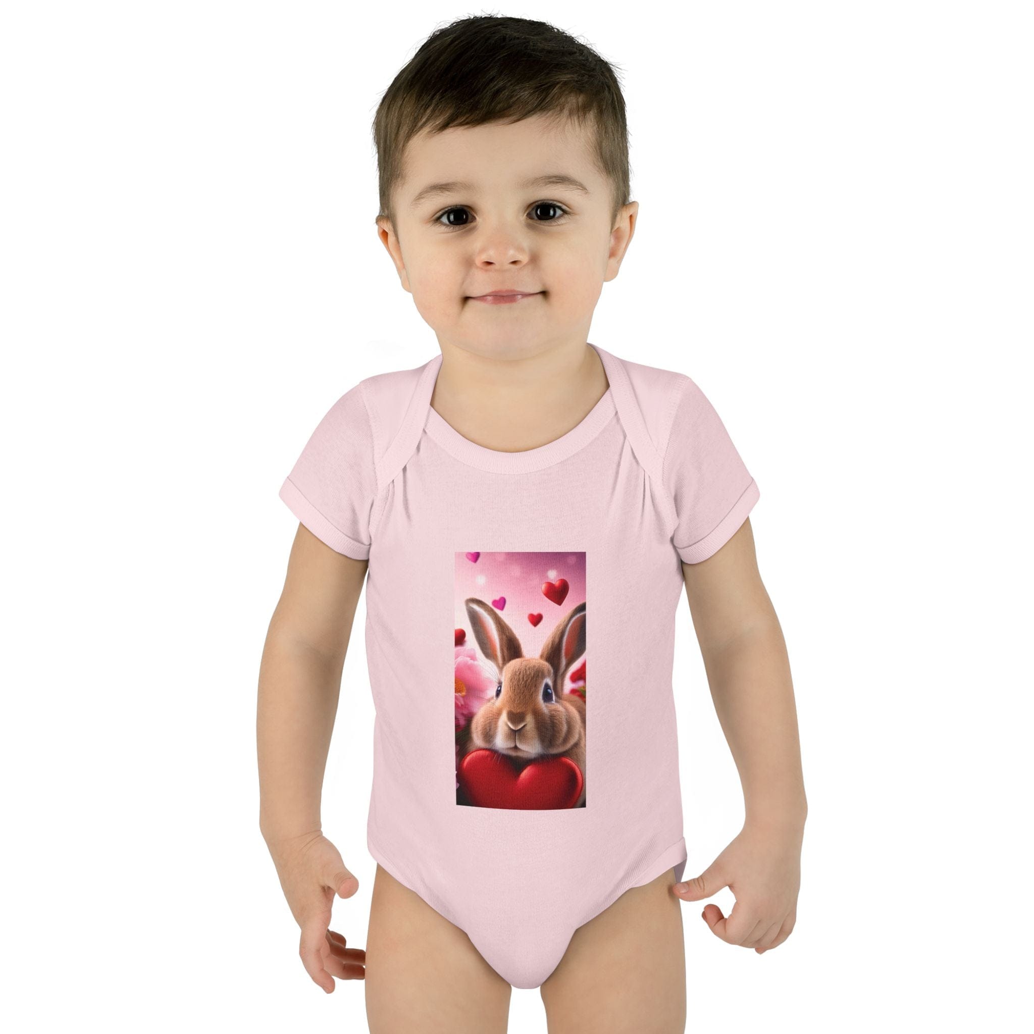 Little Heartbreaker Bunny Bodysuit – Boys’ Edition NB (0-3M) / Ballerina Kids clothes