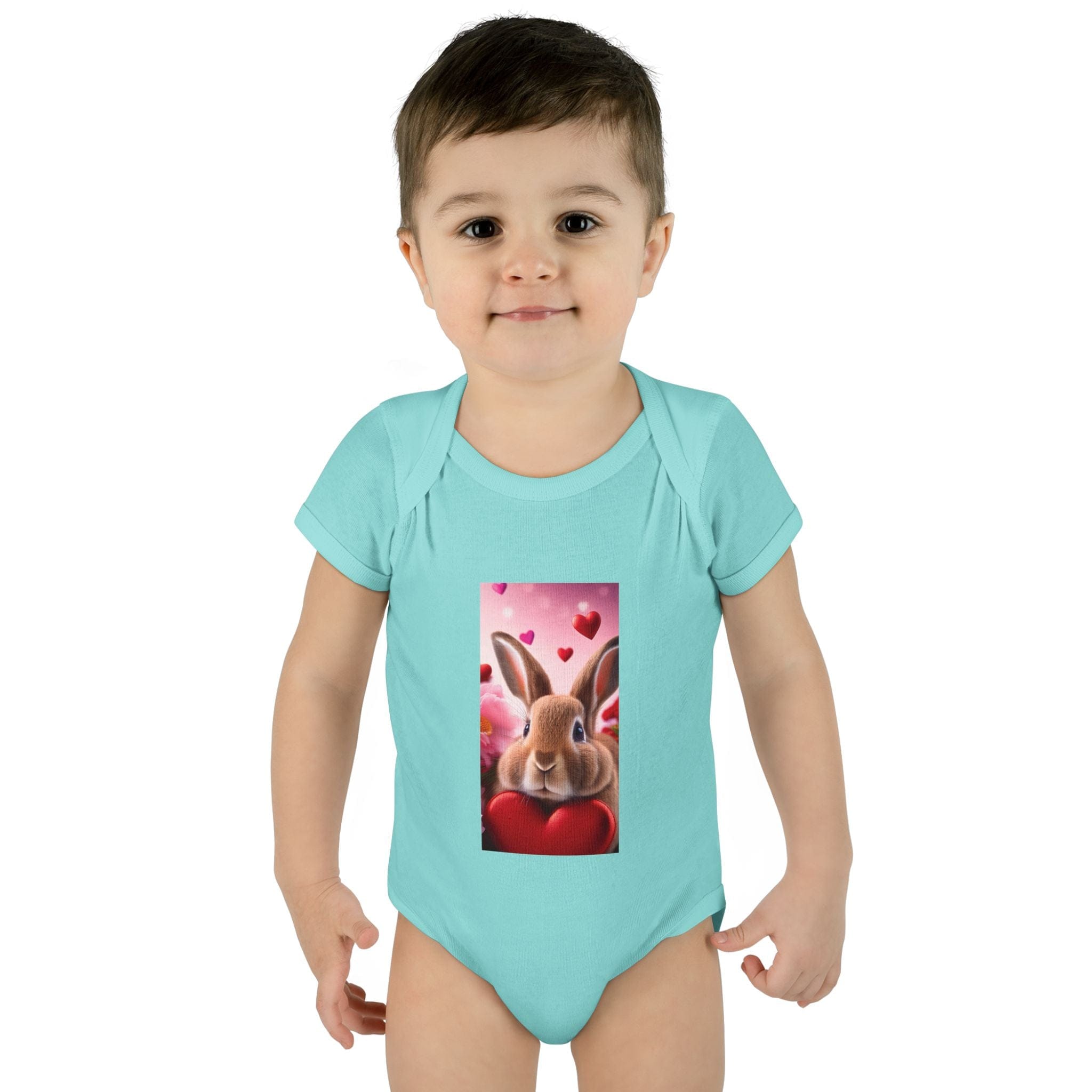 Little Heartbreaker Bunny Bodysuit – Boys’ Edition NB (0-3M) / Chill Kids clothes