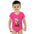 Little Heartbreaker Bunny Bodysuit – Boys’ Edition NB (0-3M) / Hot Pink Kids clothes