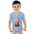 Little Heartbreaker Bunny Bodysuit – Boys’ Edition NB (0-3M) / Light Blue Kids clothes