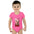 Little Heartbreaker Bunny Bodysuit – Boys’ Edition NB (0-3M) / Raspberry Kids clothes