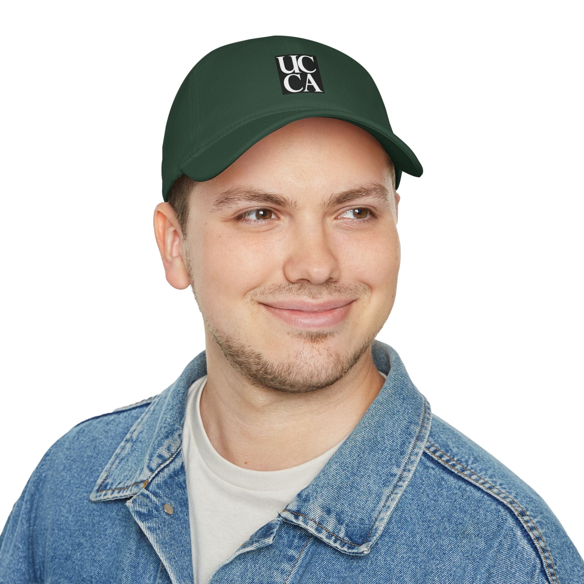 Low Profile Baseball Cap -  Classic Style Meets UCCA Pride! Dark Green / One size Hats