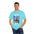 Madison Ave Steam – NYC Street Scene Tee - Mens Lagoon Blue / S T-Shirt