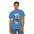 Madison Ave Steam – NYC Street Scene Tee - Womens Royal Caribe / S T-Shirt