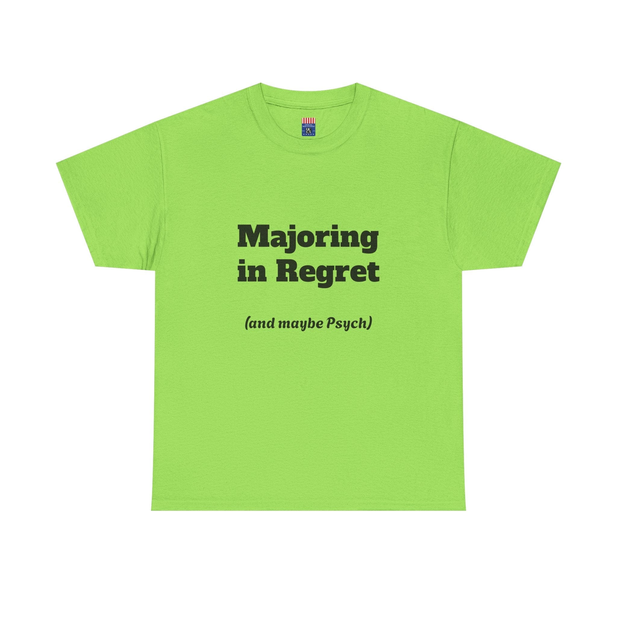 Majoring in Regret Mens Tee – Limited-Time Campus Classic T-Shirt