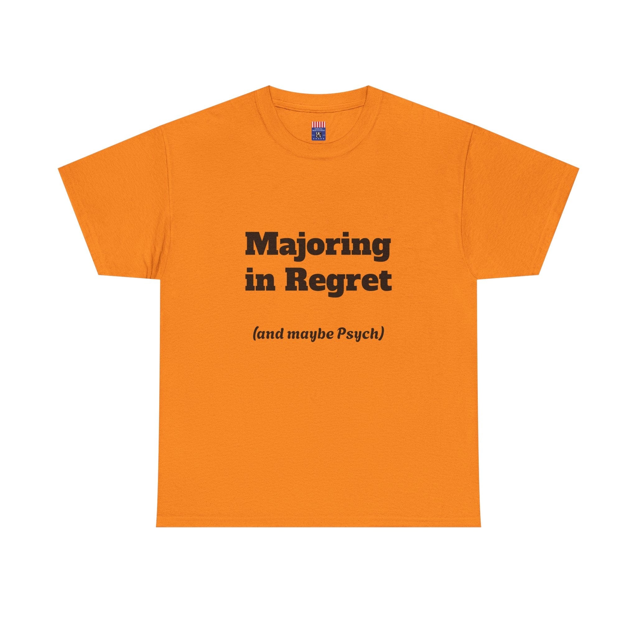 Majoring in Regret Mens Tee – Limited-Time Campus Classic T-Shirt
