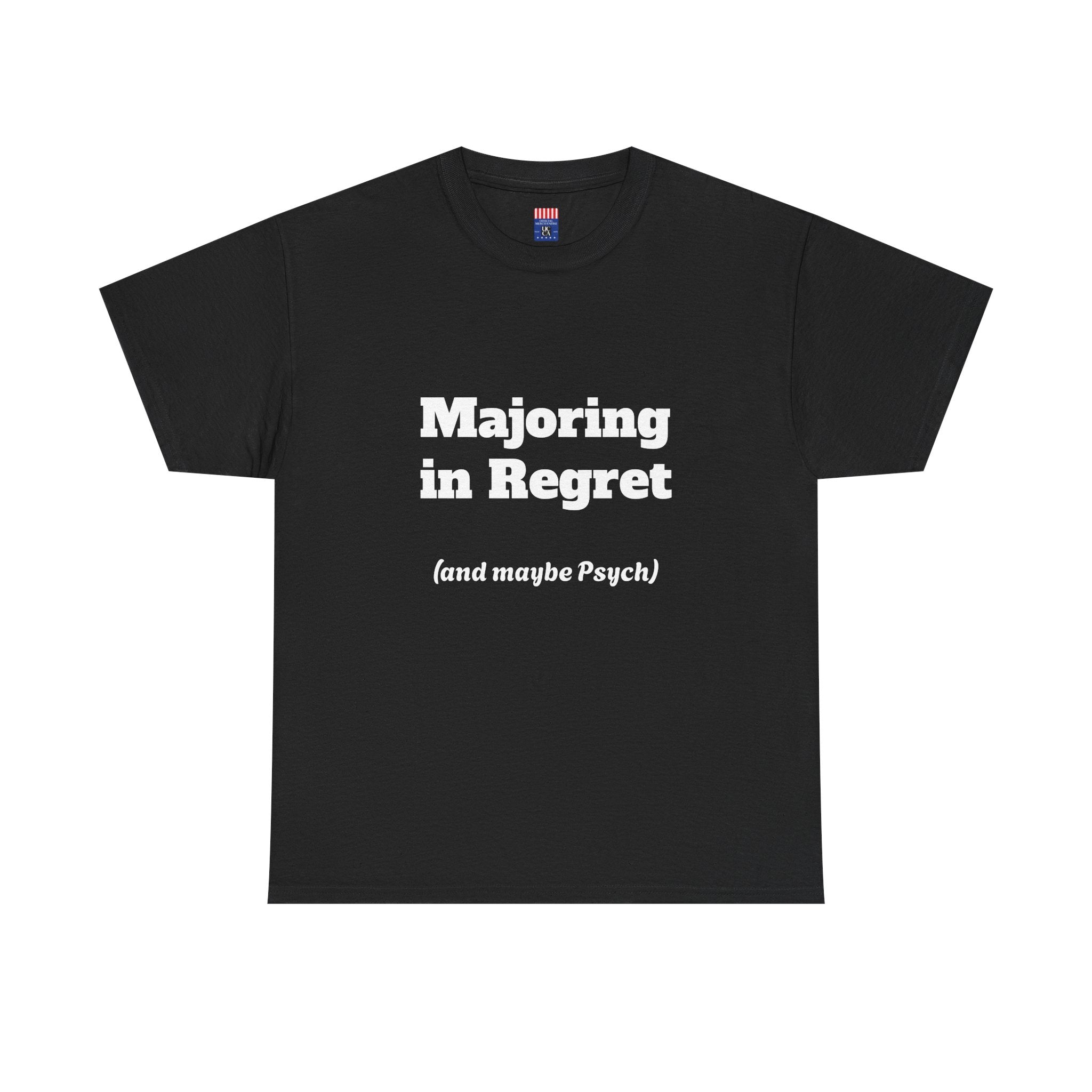 Majoring in Regret Mens Tee – Limited-Time Campus Classic T-Shirt