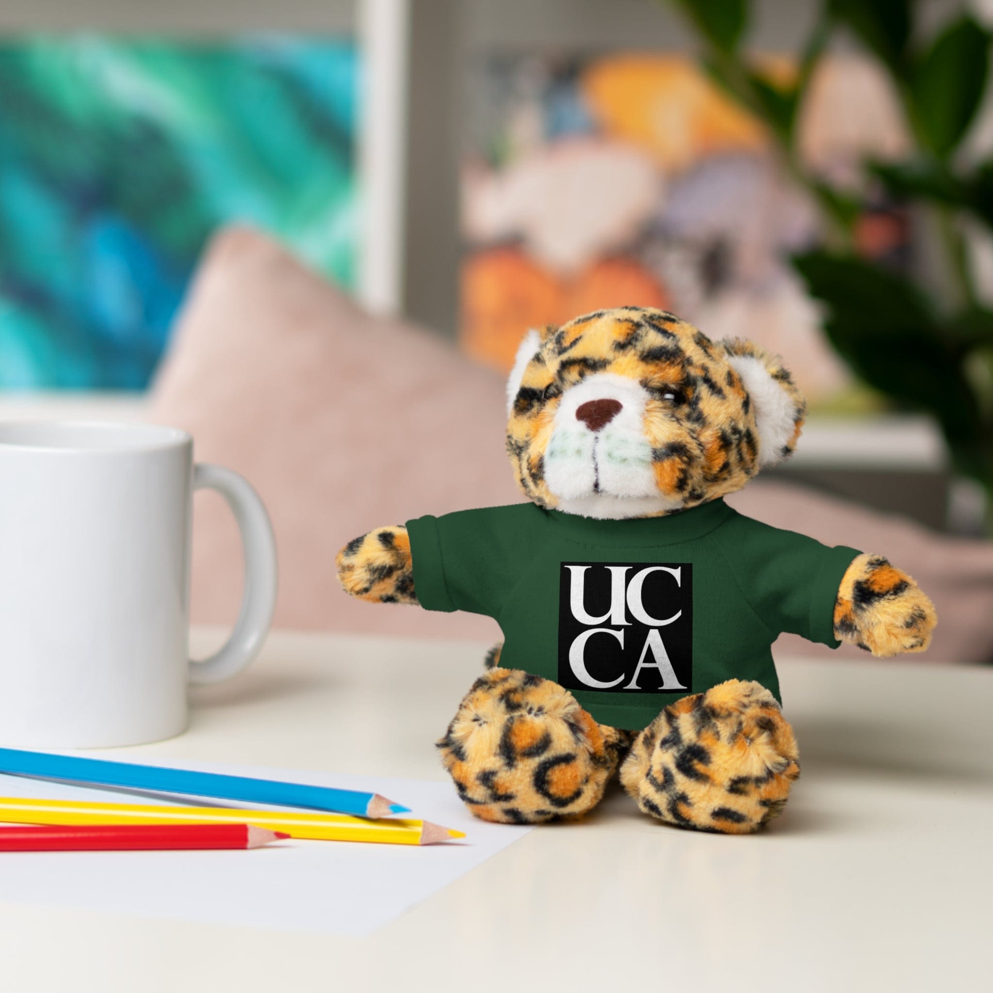 Meet the UCCA Plushie Pals: Your New Furry Best Friends! Forest Green / Jaguar / 8
