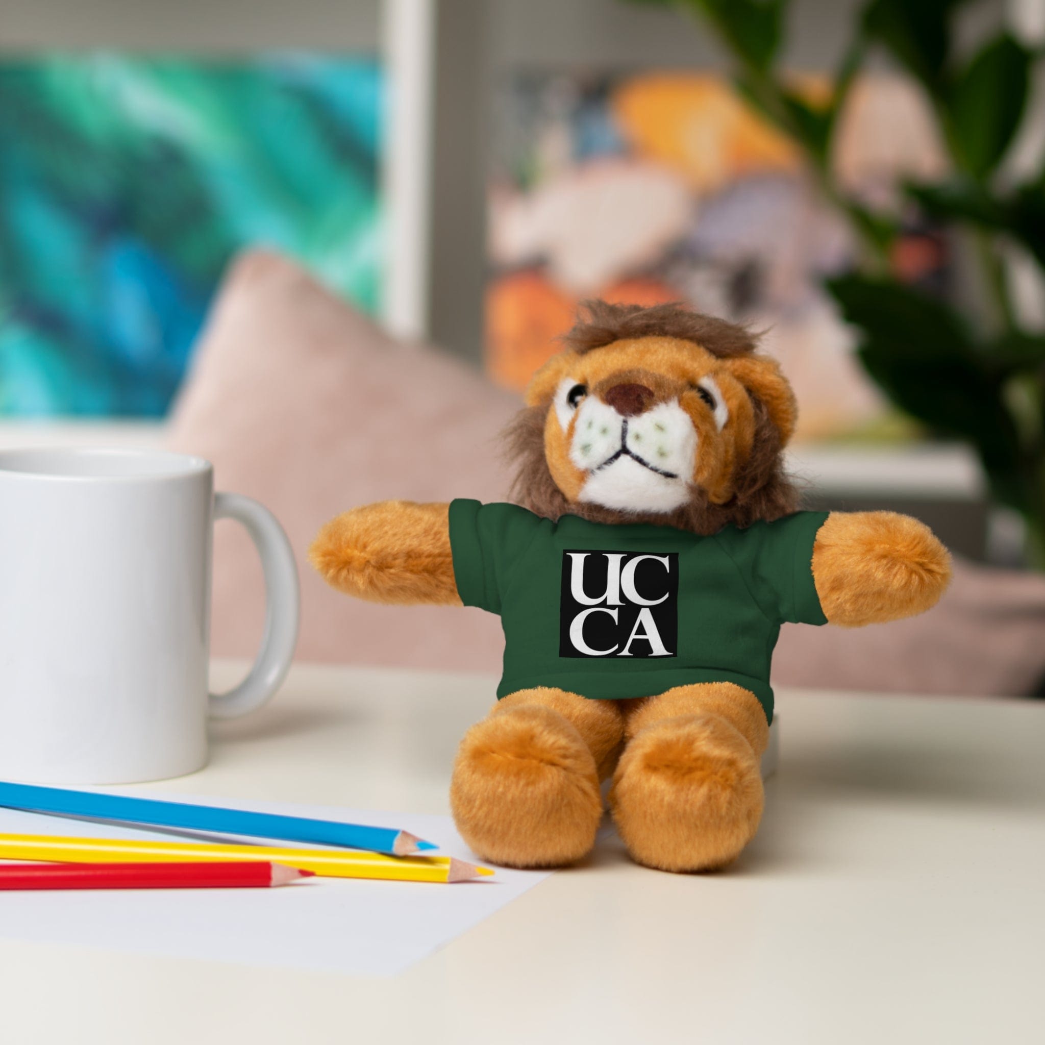 Meet the UCCA Plushie Pals: Your New Furry Best Friends! Forest Green / Lion / 8