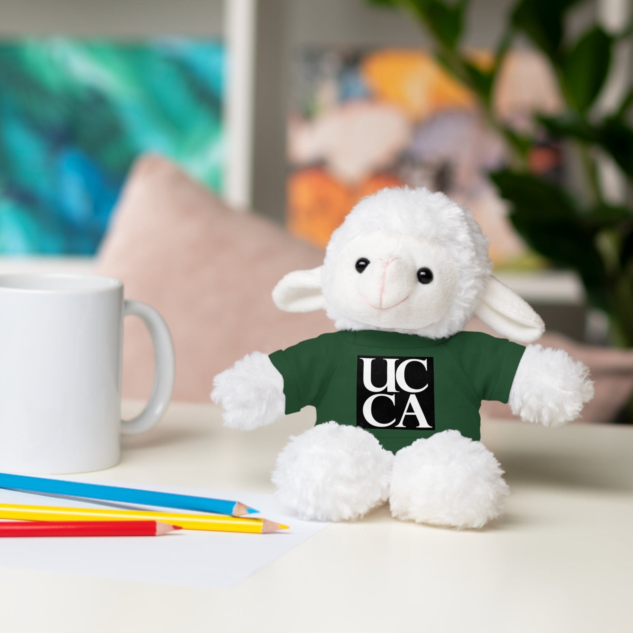 Meet the UCCA Plushie Pals: Your New Furry Best Friends! Forest Green / Sheep / 8