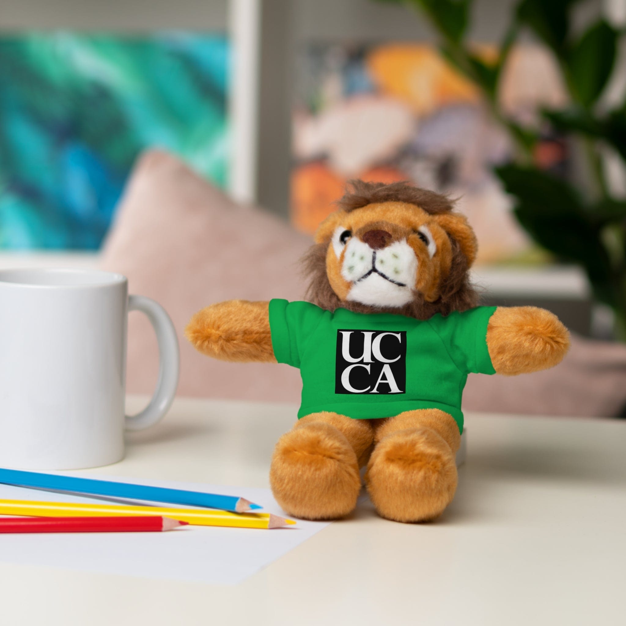 Meet the UCCA Plushie Pals: Your New Furry Best Friends! Irish Green / Lion / 8