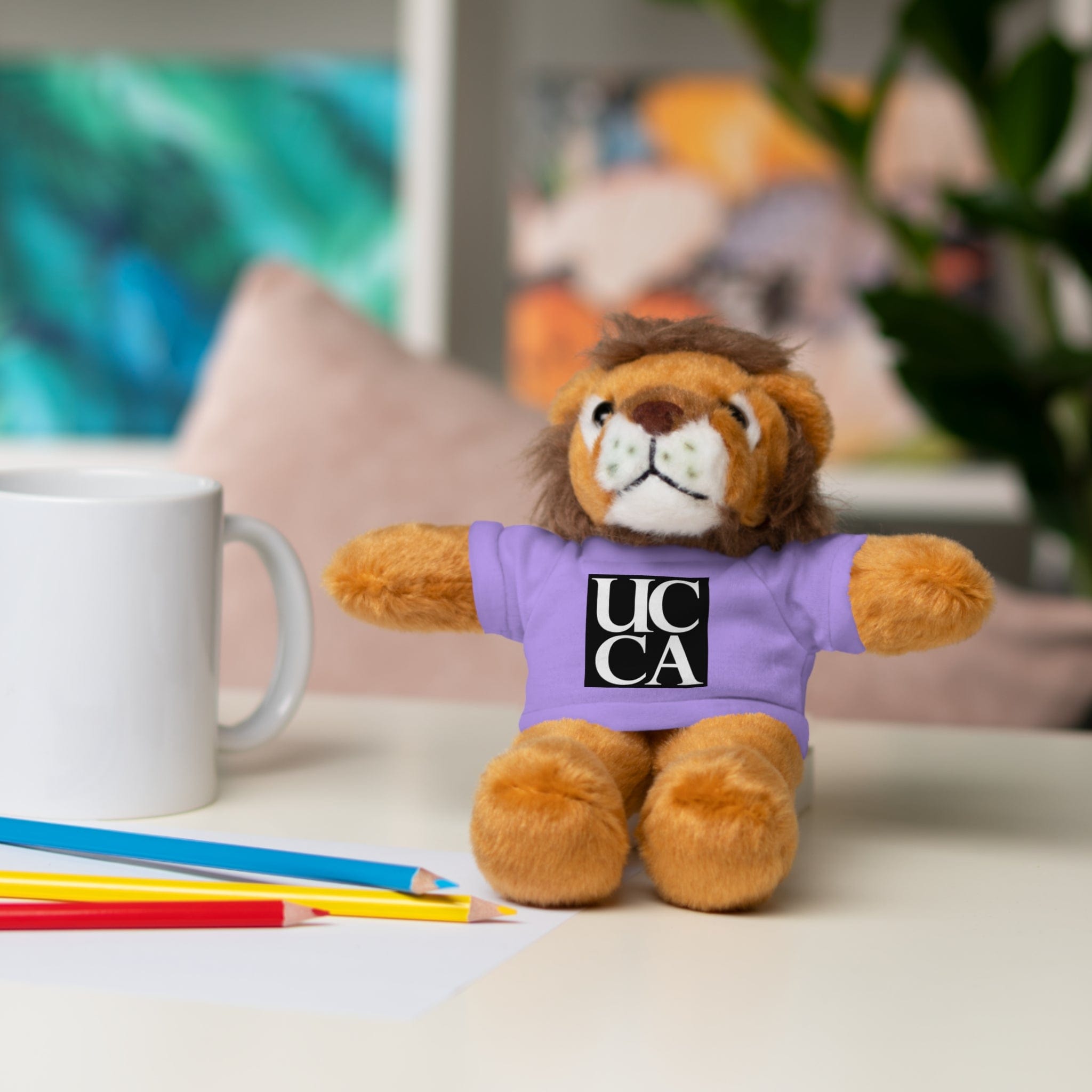 Meet the UCCA Plushie Pals: Your New Furry Best Friends! Lavender / Lion / 8