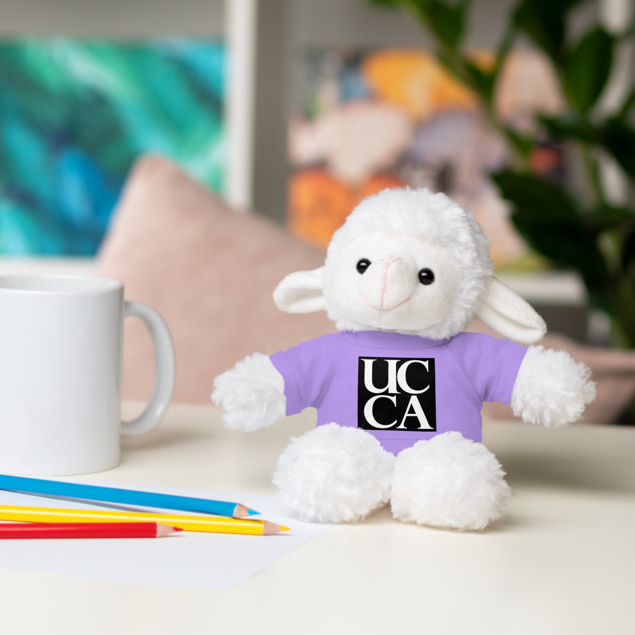 Meet the UCCA Plushie Pals: Your New Furry Best Friends! Lavender / Sheep / 8