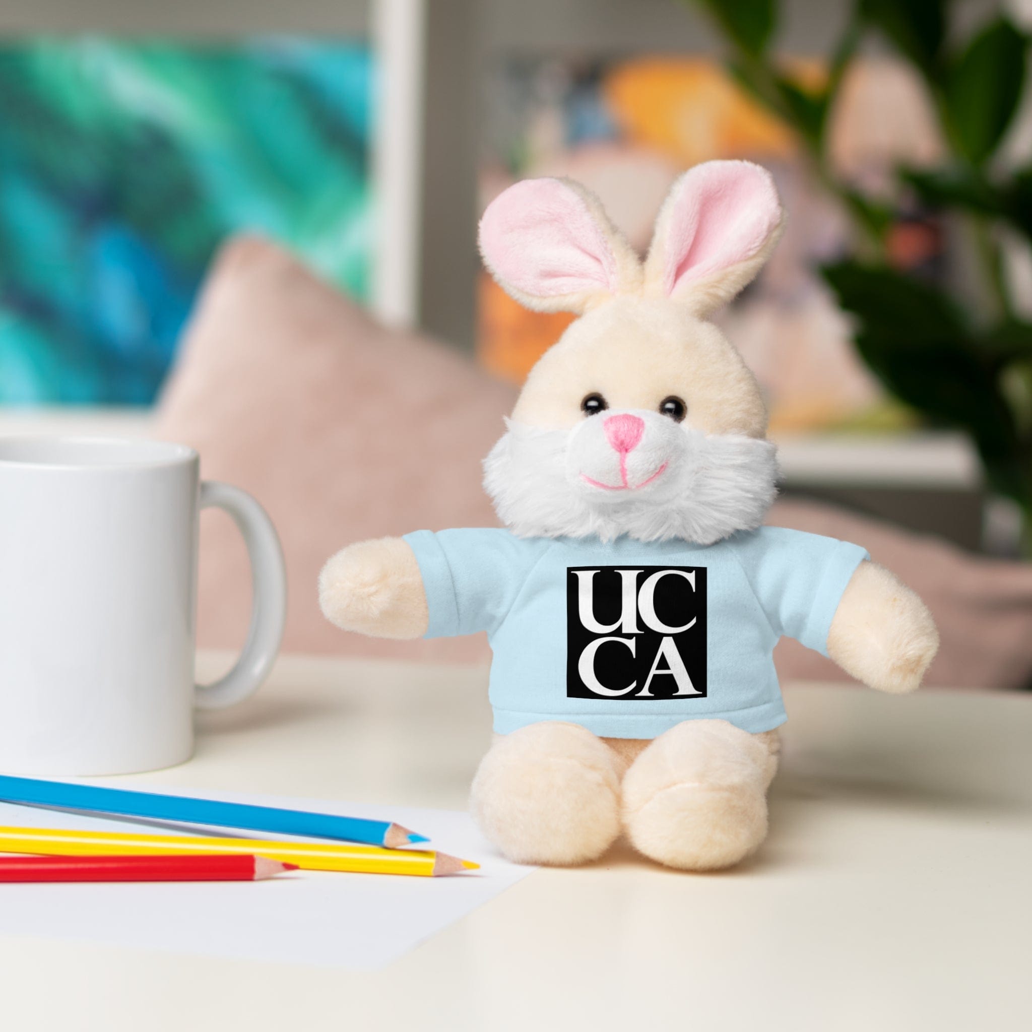 Meet the UCCA Plushie Pals: Your New Furry Best Friends! Light Blue / Bunny / 8