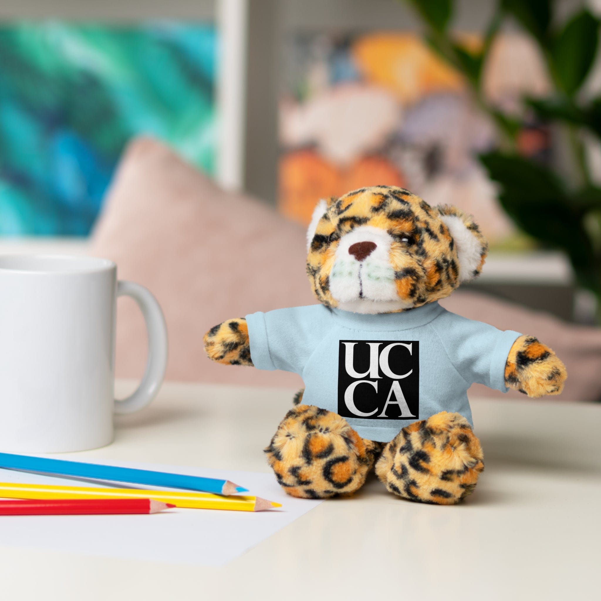 Meet the UCCA Plushie Pals: Your New Furry Best Friends! Light Blue / Jaguar / 8