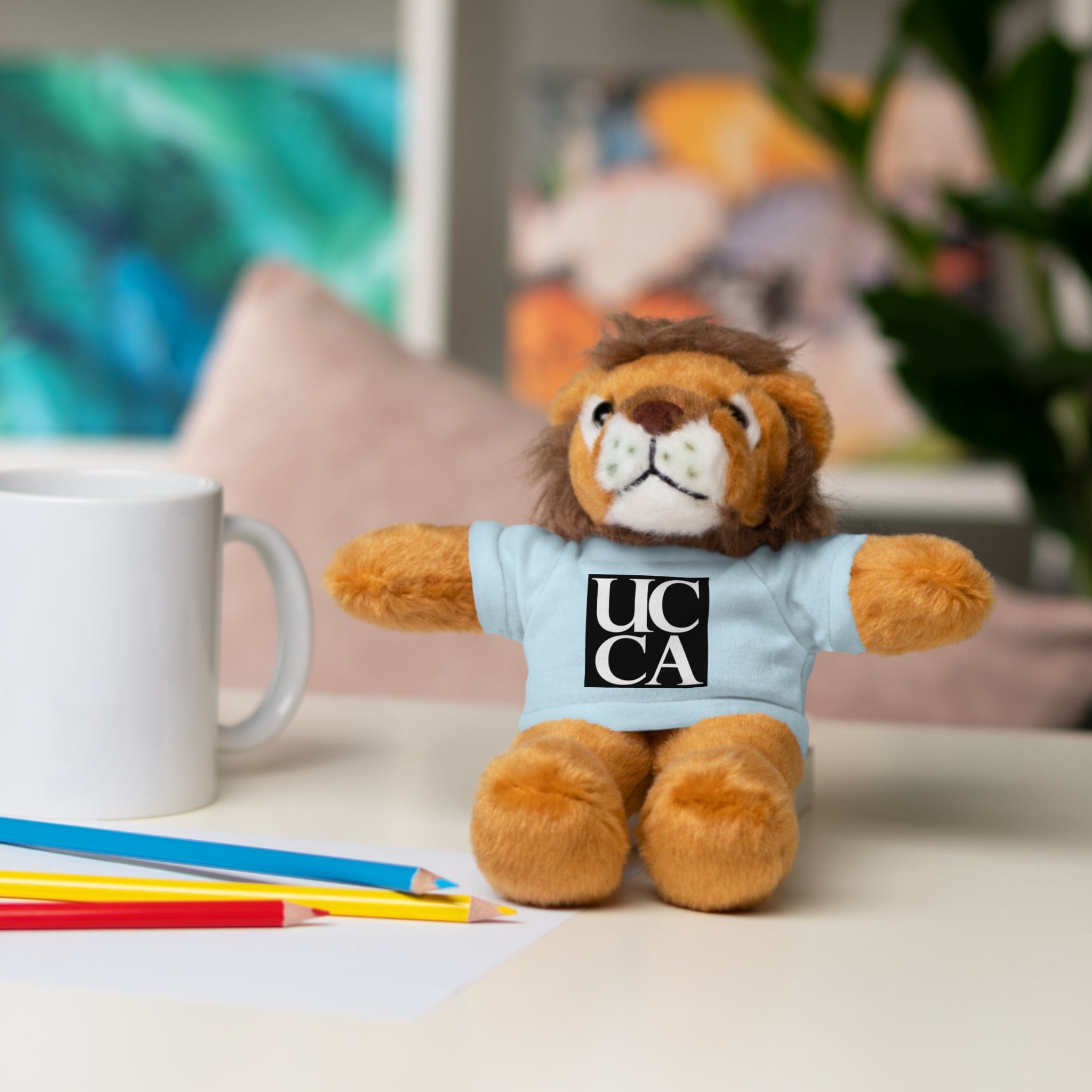 Meet the UCCA Plushie Pals: Your New Furry Best Friends! Light Blue / Lion / 8
