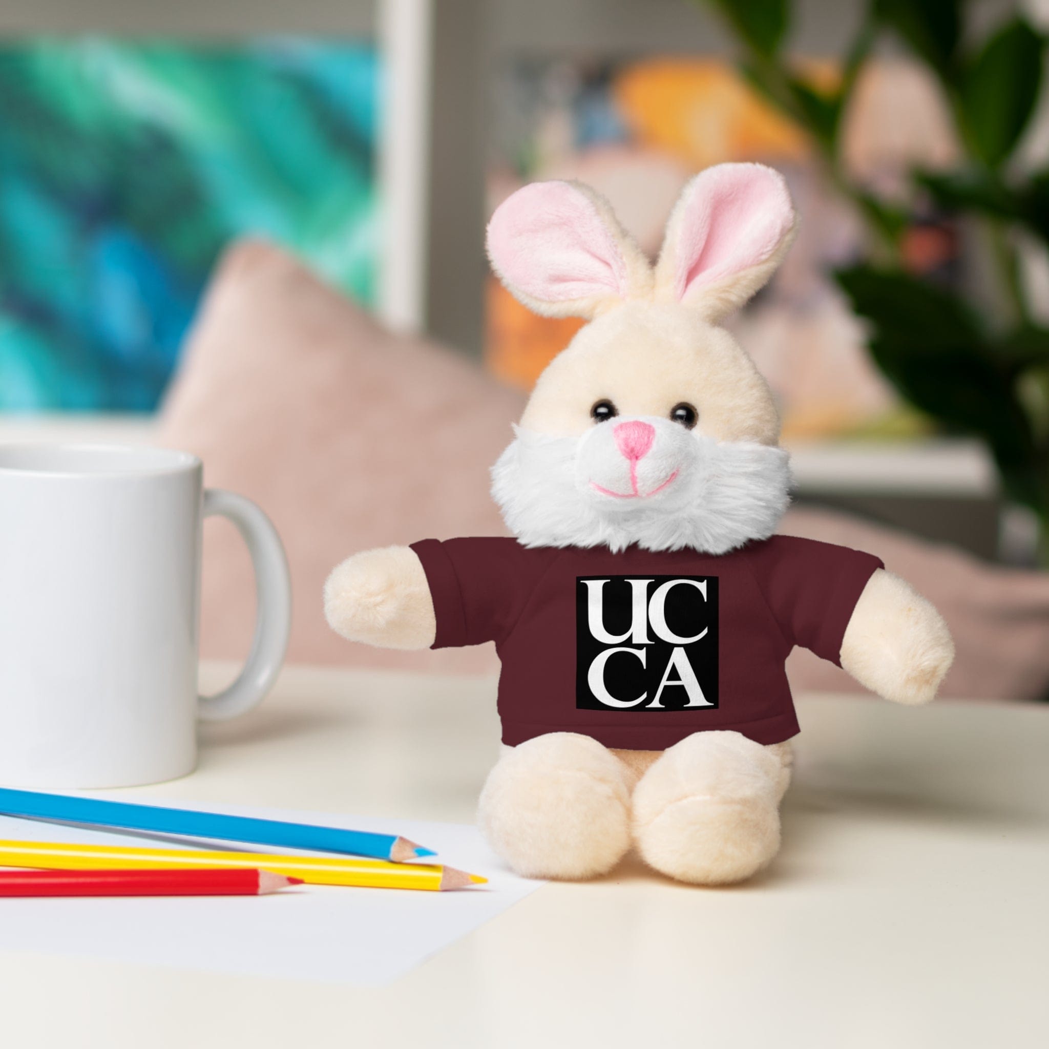 Meet the UCCA Plushie Pals: Your New Furry Best Friends! Maroon / Bunny / 8