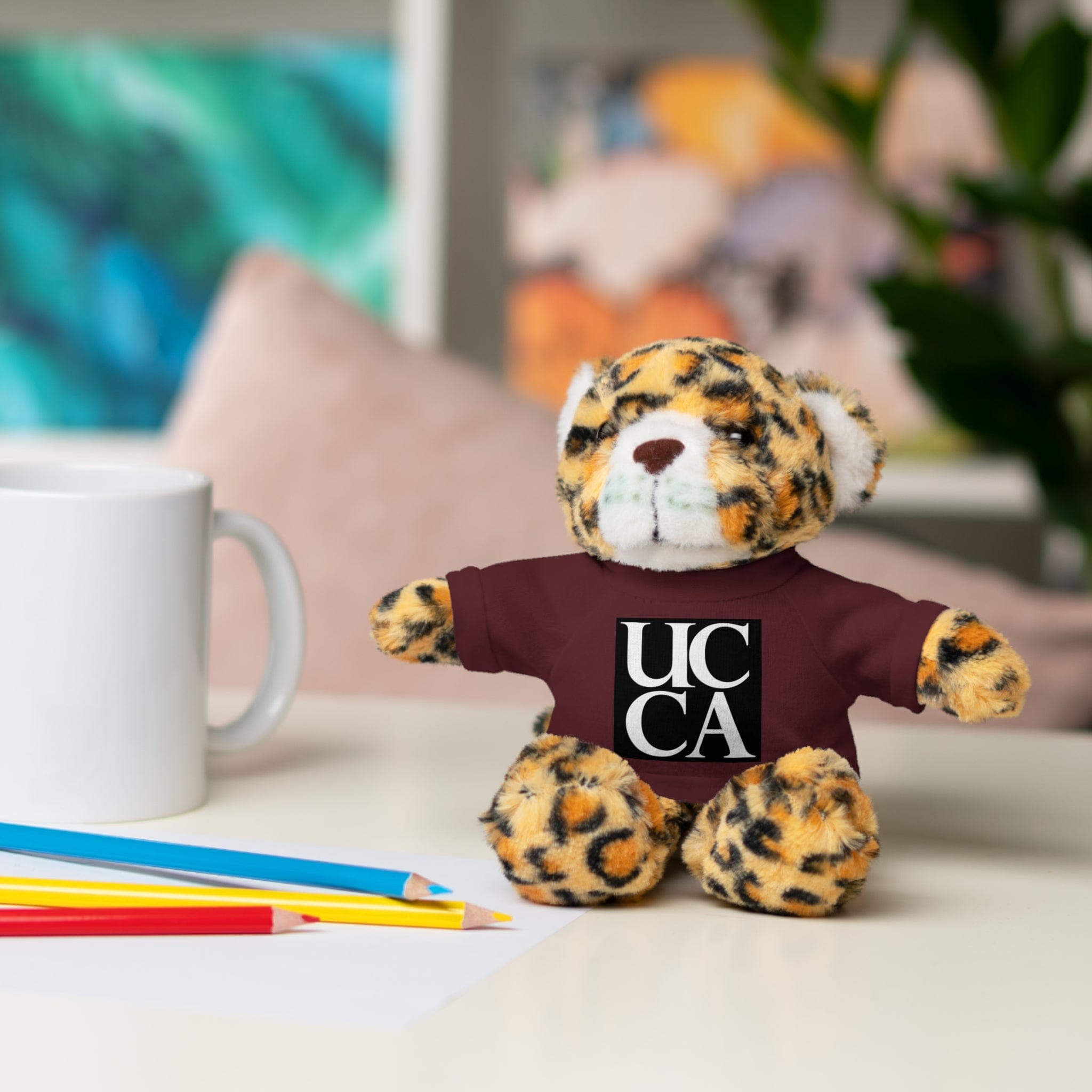 Meet the UCCA Plushie Pals: Your New Furry Best Friends! Maroon / Jaguar / 8
