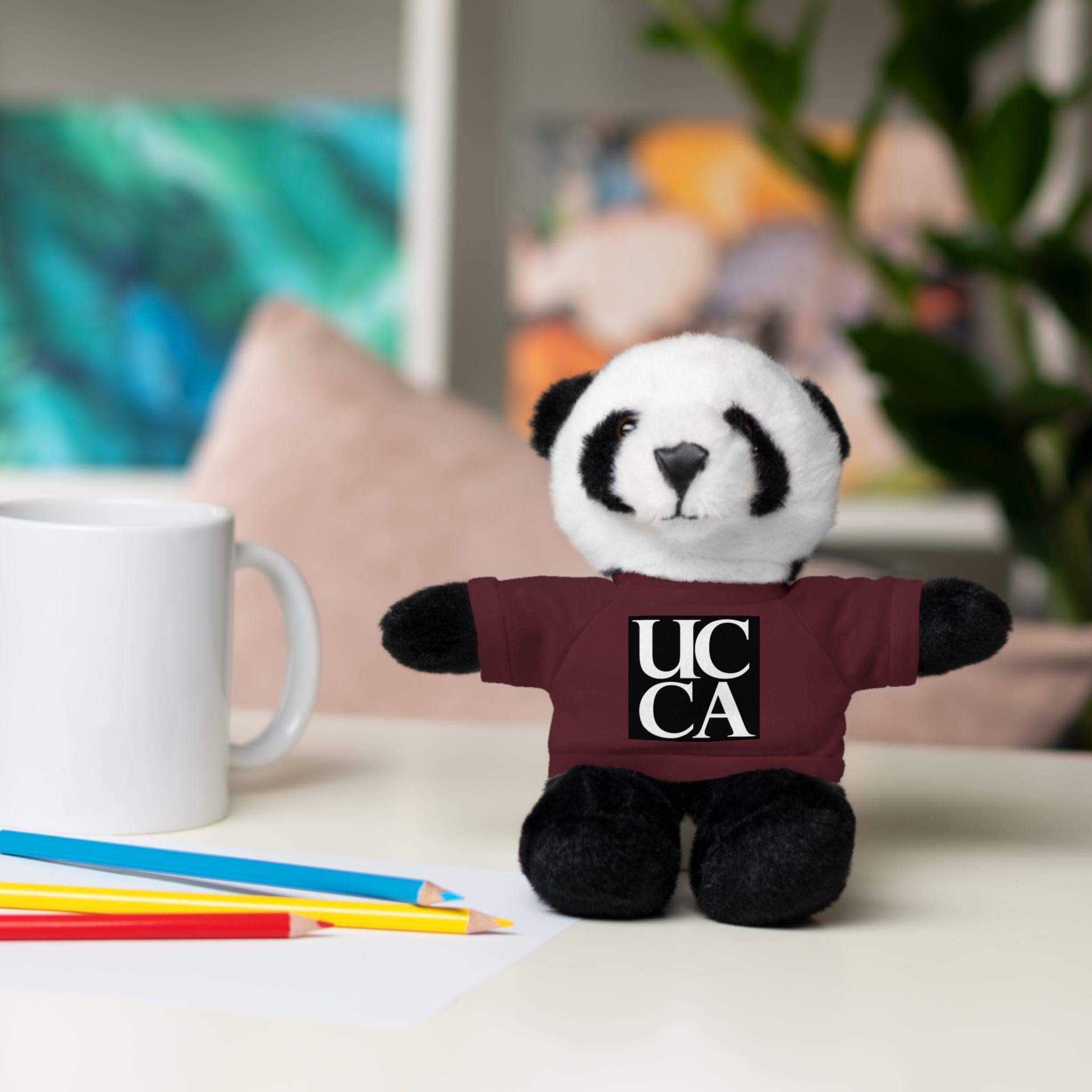 Meet the UCCA Plushie Pals: Your New Furry Best Friends! Maroon / Panda / 8