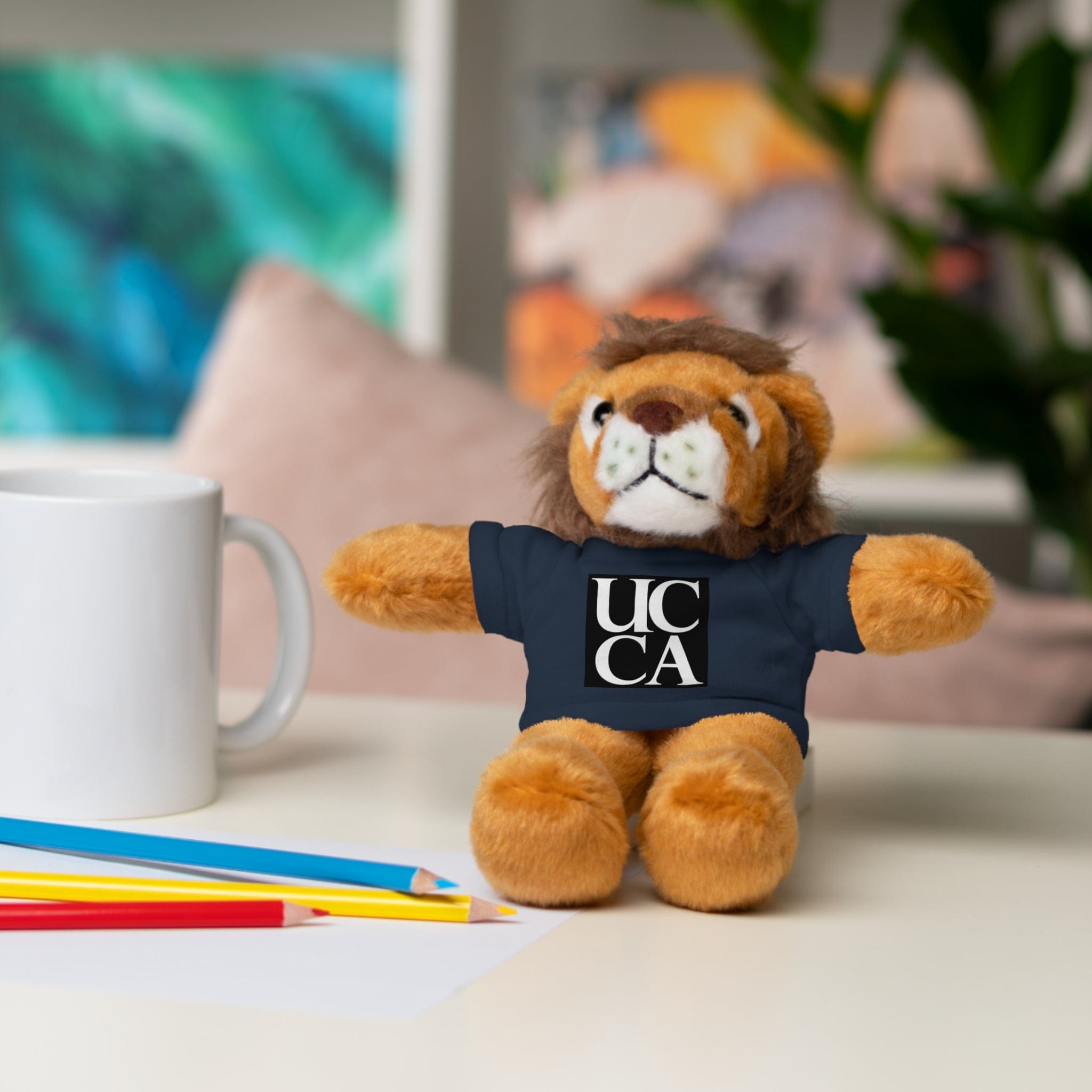Meet the UCCA Plushie Pals: Your New Furry Best Friends! Navy / Lion / 8