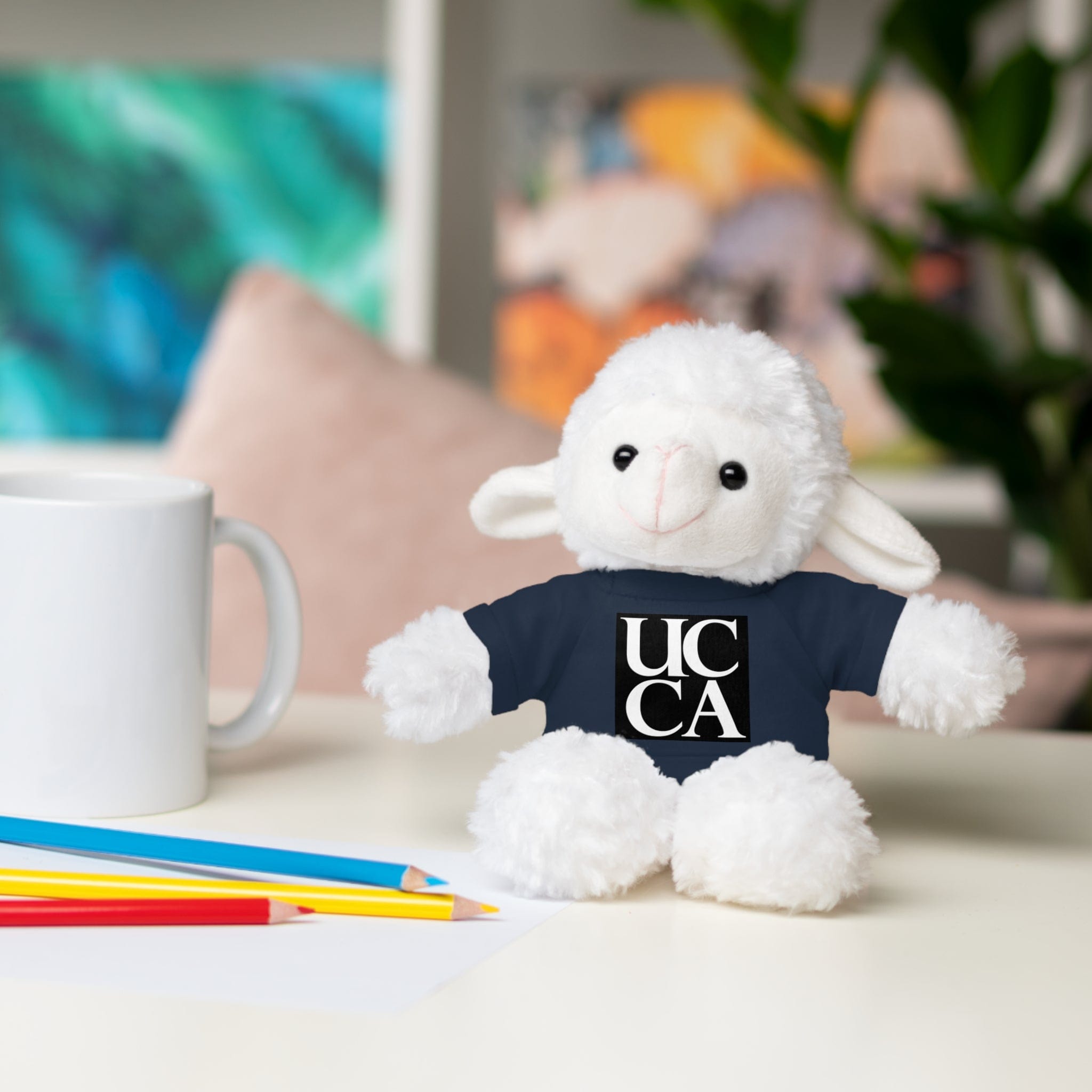 Meet the UCCA Plushie Pals: Your New Furry Best Friends! Navy / Sheep / 8