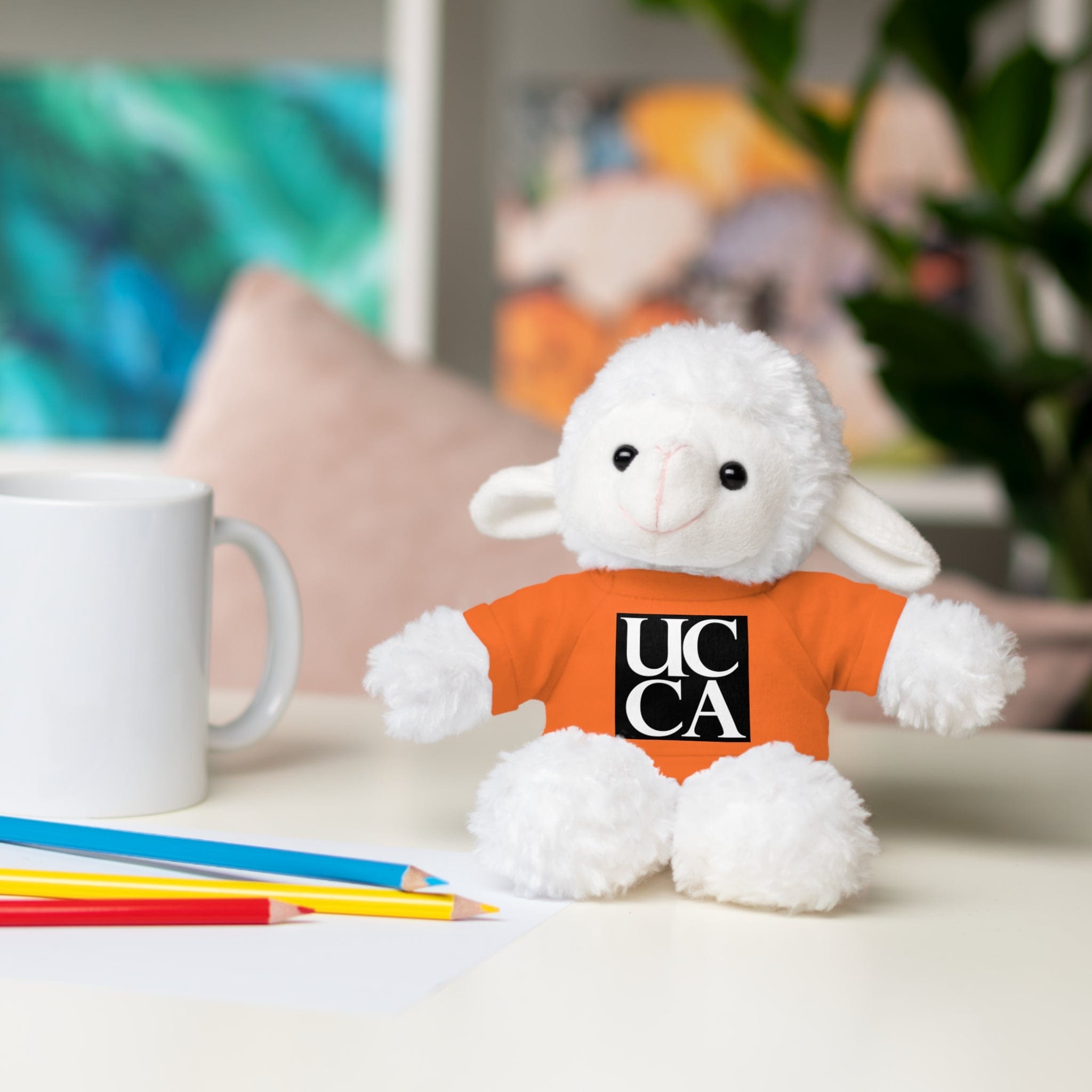 Meet the UCCA Plushie Pals: Your New Furry Best Friends! Orange / Sheep / 8