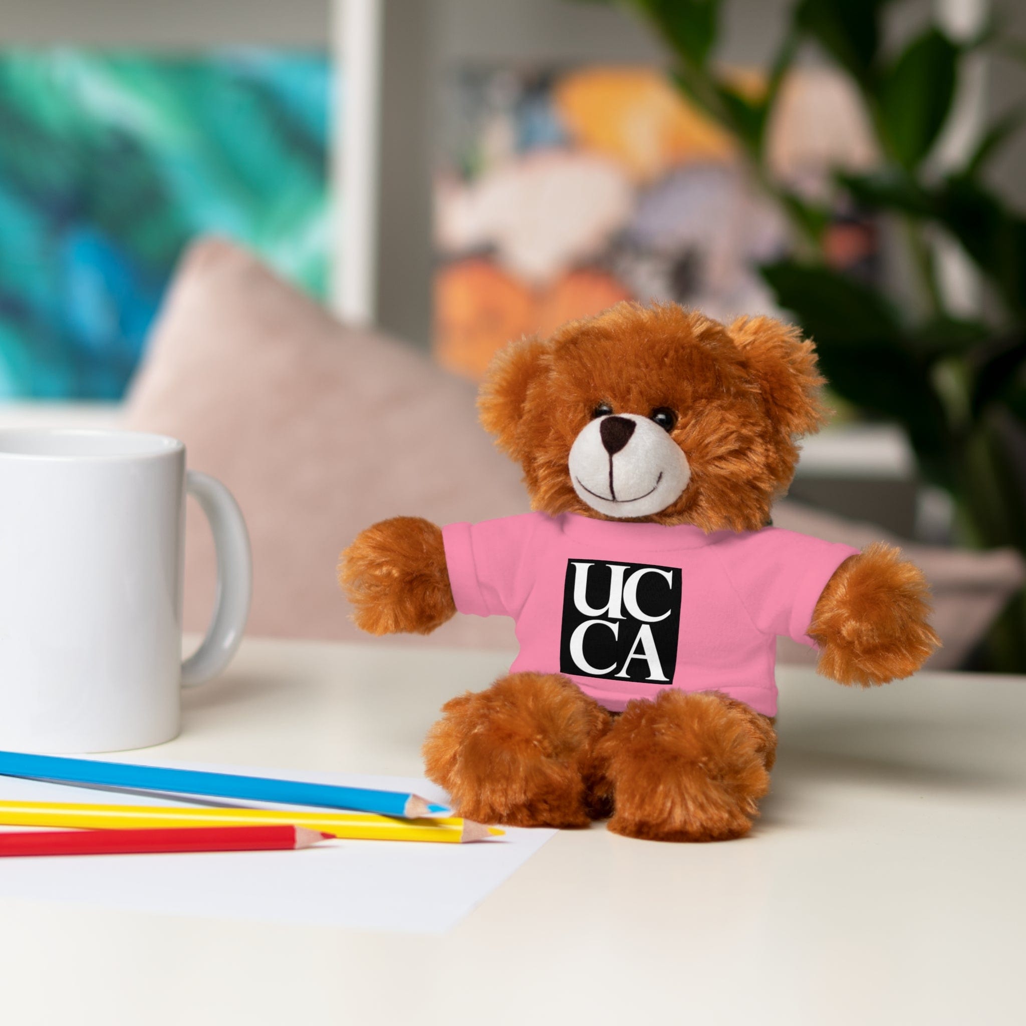 Meet the UCCA Plushie Pals: Your New Furry Best Friends! Pink / Bear / 8