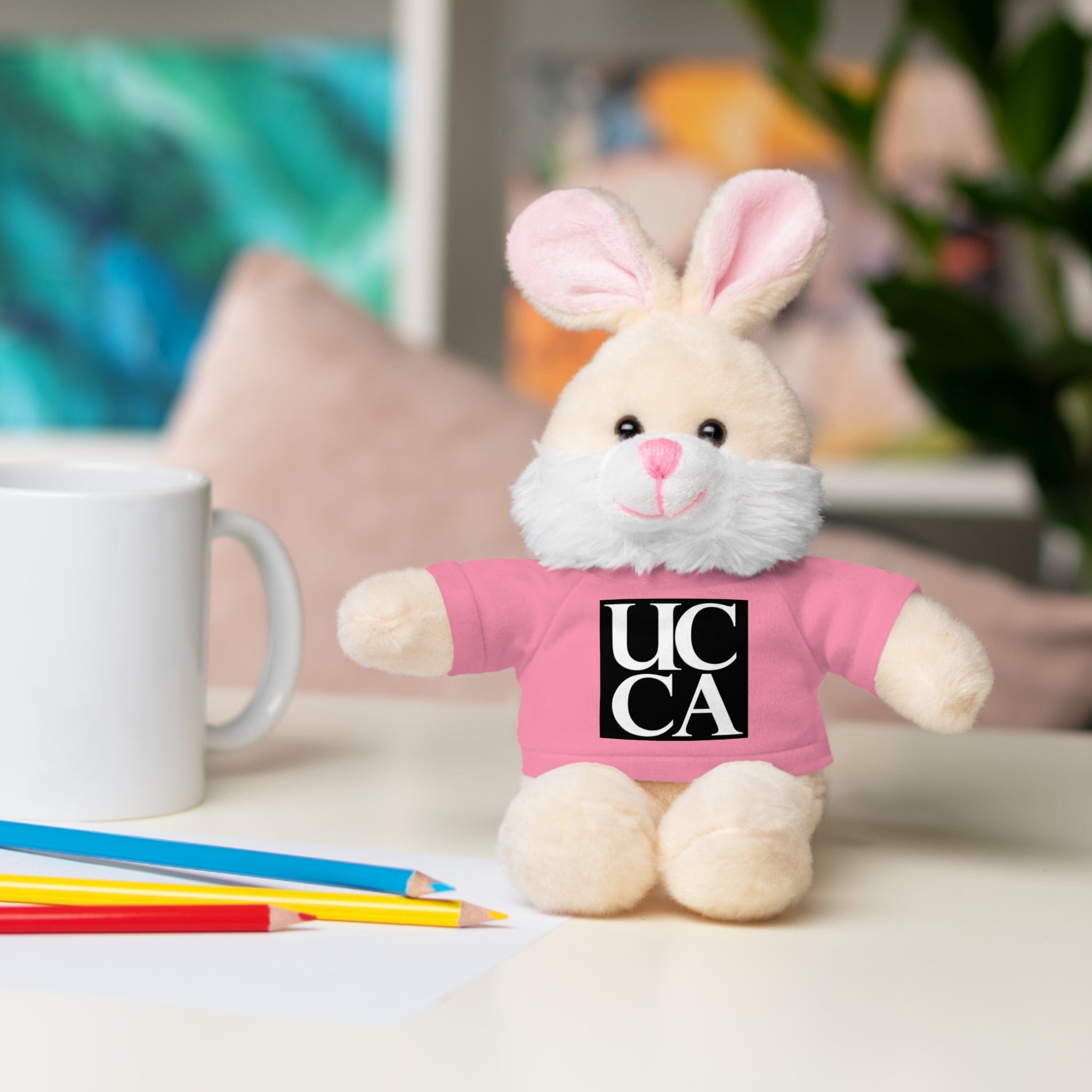 Meet the UCCA Plushie Pals: Your New Furry Best Friends! Pink / Bunny / 8