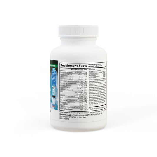 Multivitamin for Men Supplement (60 Capsules) White bottle + cap / Unflavored / 60 Vegetable capsules Food Supplements