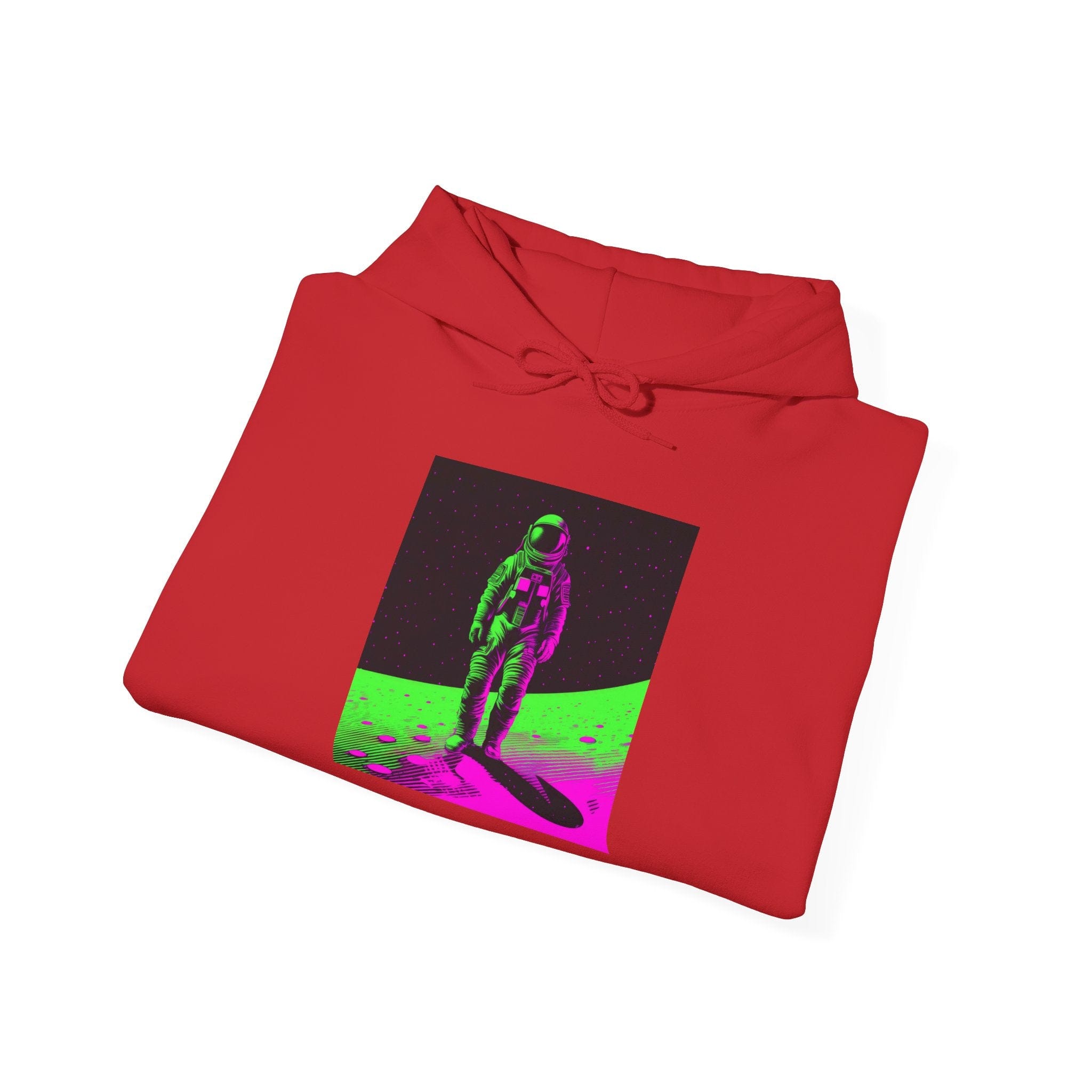 Neon Astronaut Heavy Blend™ Hoodie – Cosmic Streetwear Edition 🚀✨ Hoodie