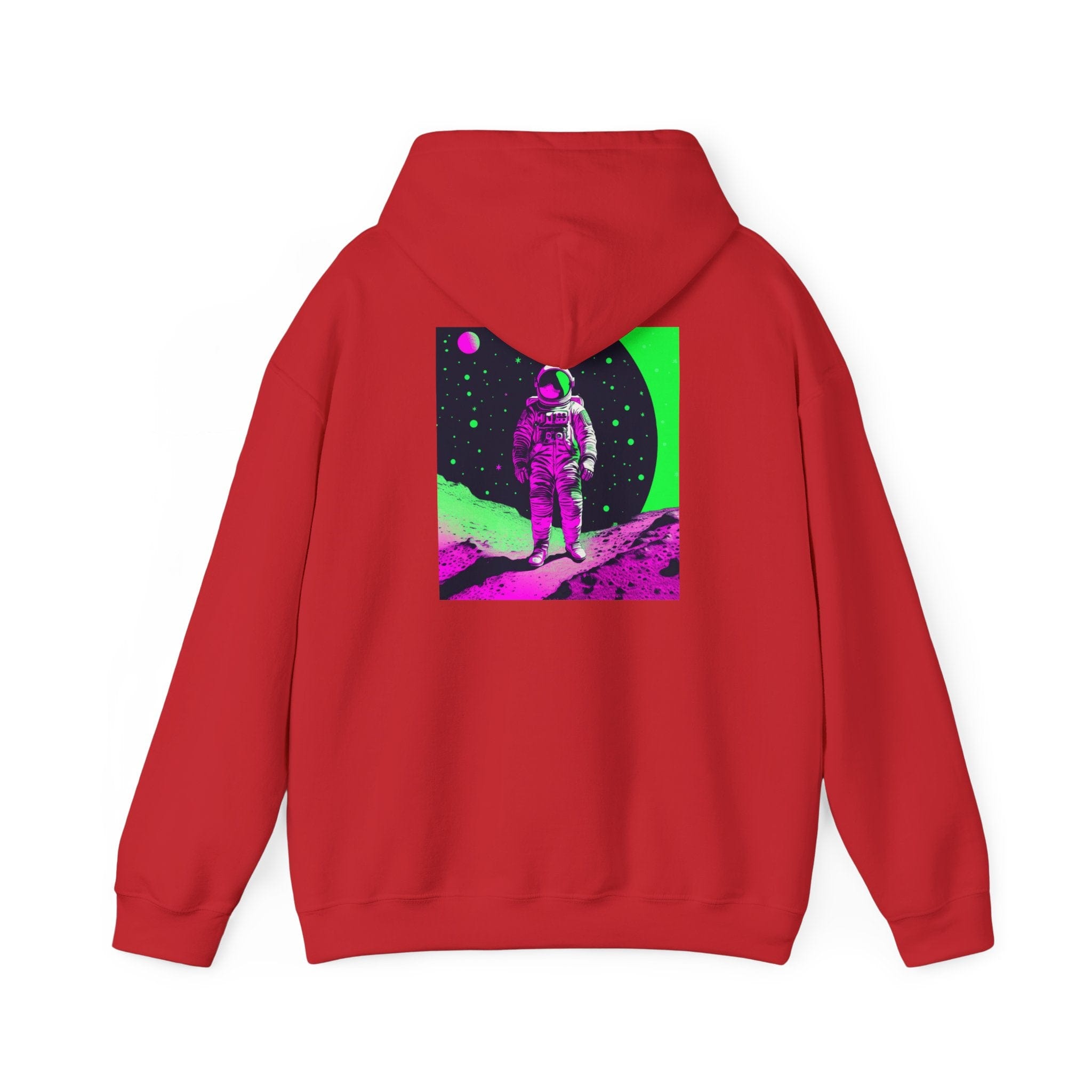 Neon Astronaut Heavy Blend™ Hoodie – Cosmic Streetwear Edition 🚀✨ Hoodie