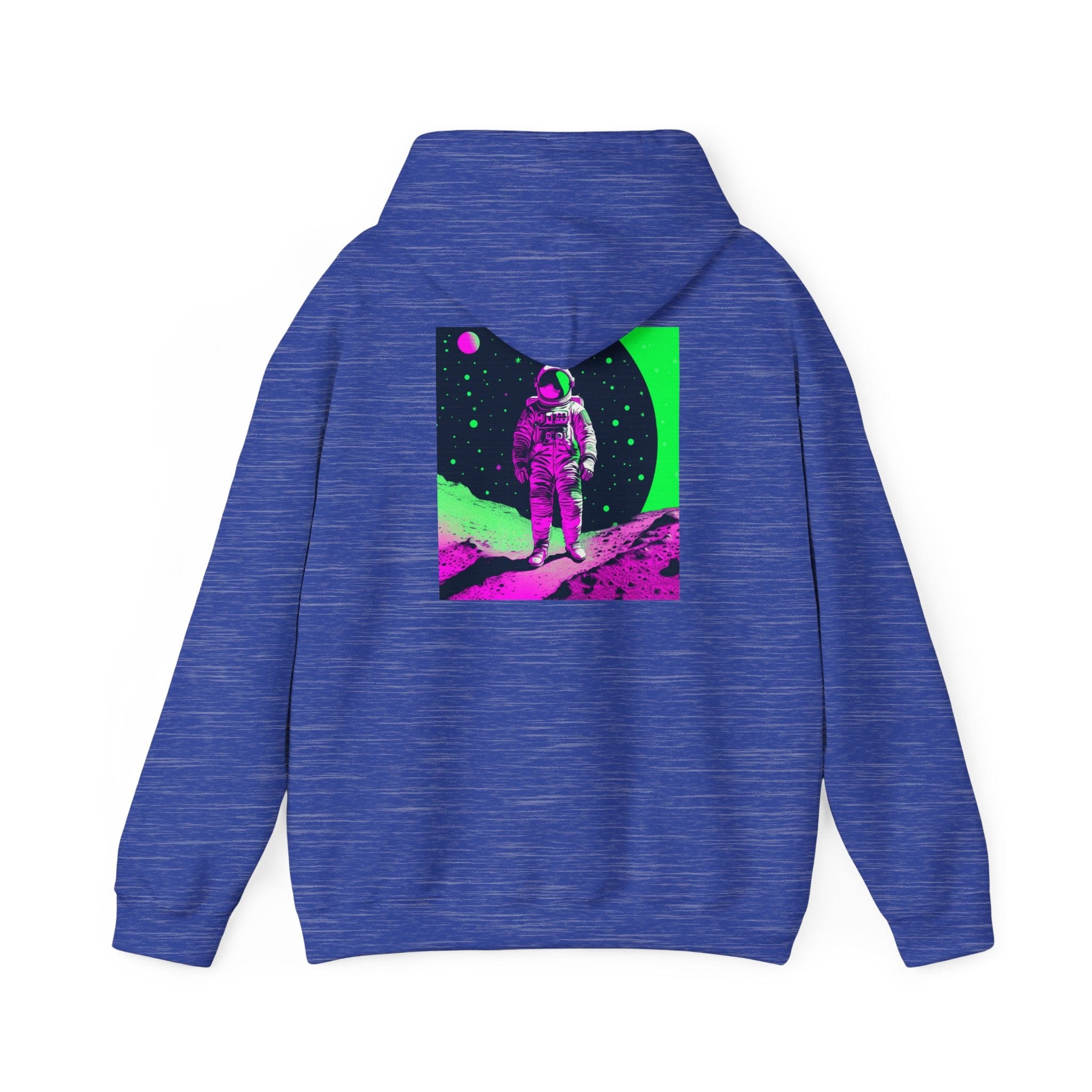 Neon Astronaut Heavy Blend™ Hoodie – Cosmic Streetwear Edition 🚀✨ Hoodie