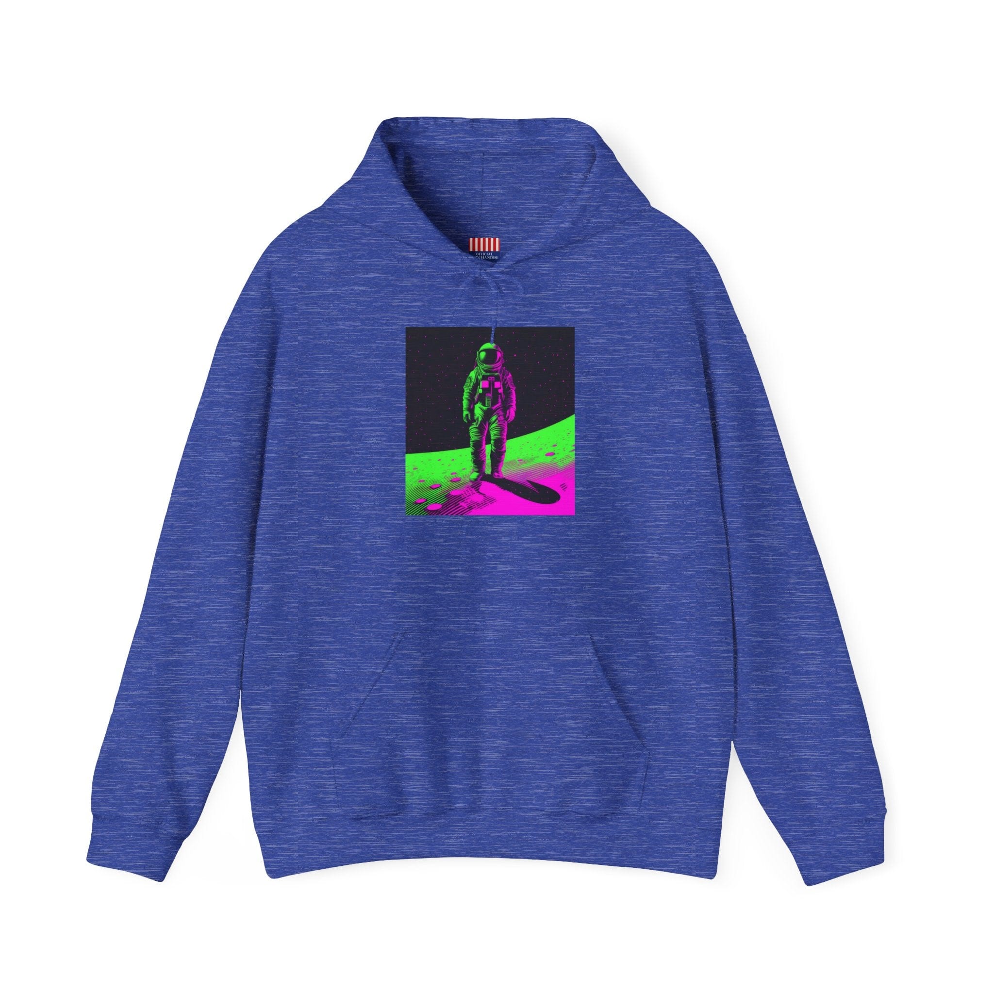 Neon Astronaut Heavy Blend™ Hoodie – Cosmic Streetwear Edition 🚀✨ Hoodie