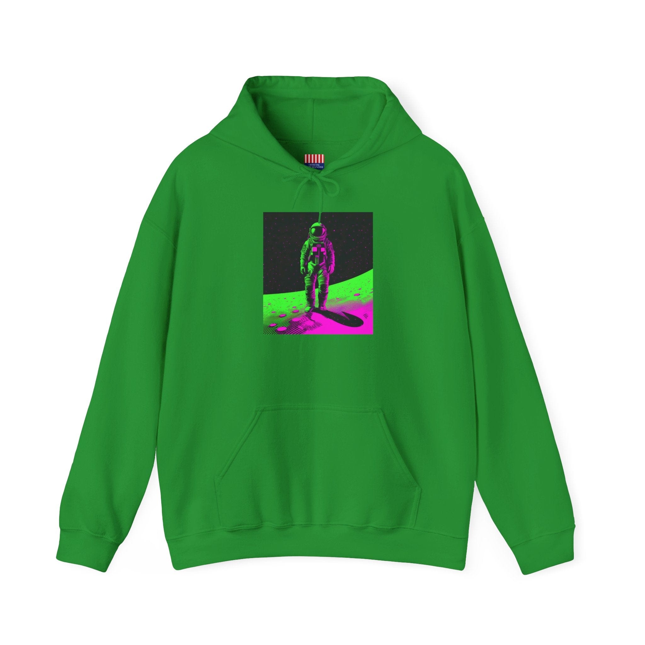 Neon Astronaut Heavy Blend™ Hoodie – Cosmic Streetwear Edition 🚀✨ Hoodie