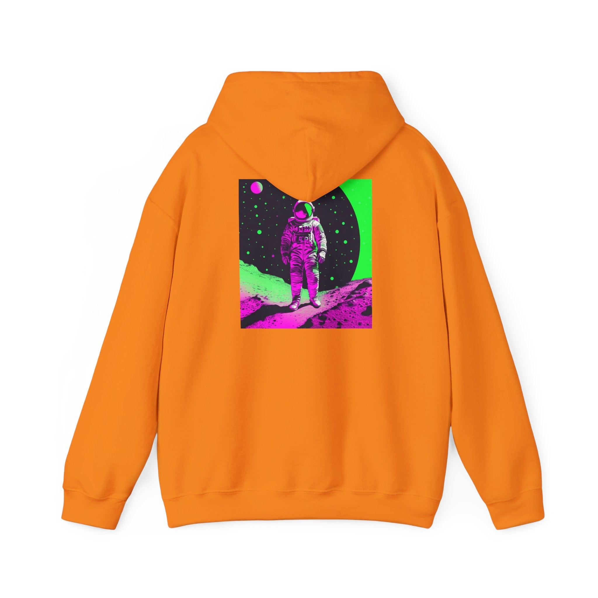 Neon Astronaut Heavy Blend™ Hoodie – Cosmic Streetwear Edition 🚀✨ Hoodie