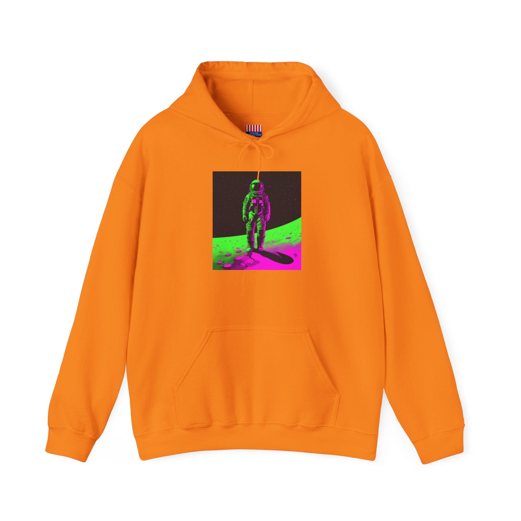 Neon Astronaut Heavy Blend™ Hoodie – Cosmic Streetwear Edition 🚀✨ Hoodie