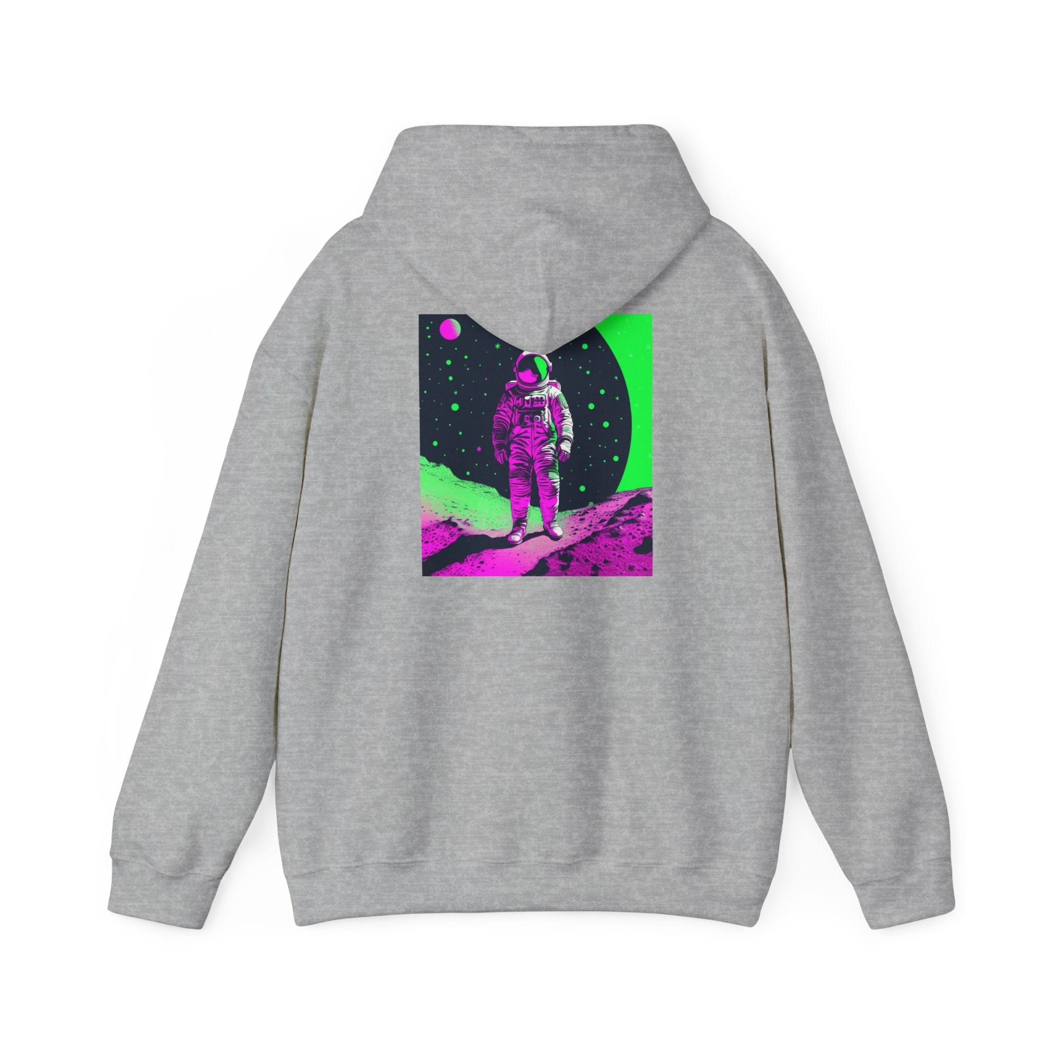 Neon Astronaut Heavy Blend™ Hoodie – Cosmic Streetwear Edition 🚀✨ Hoodie