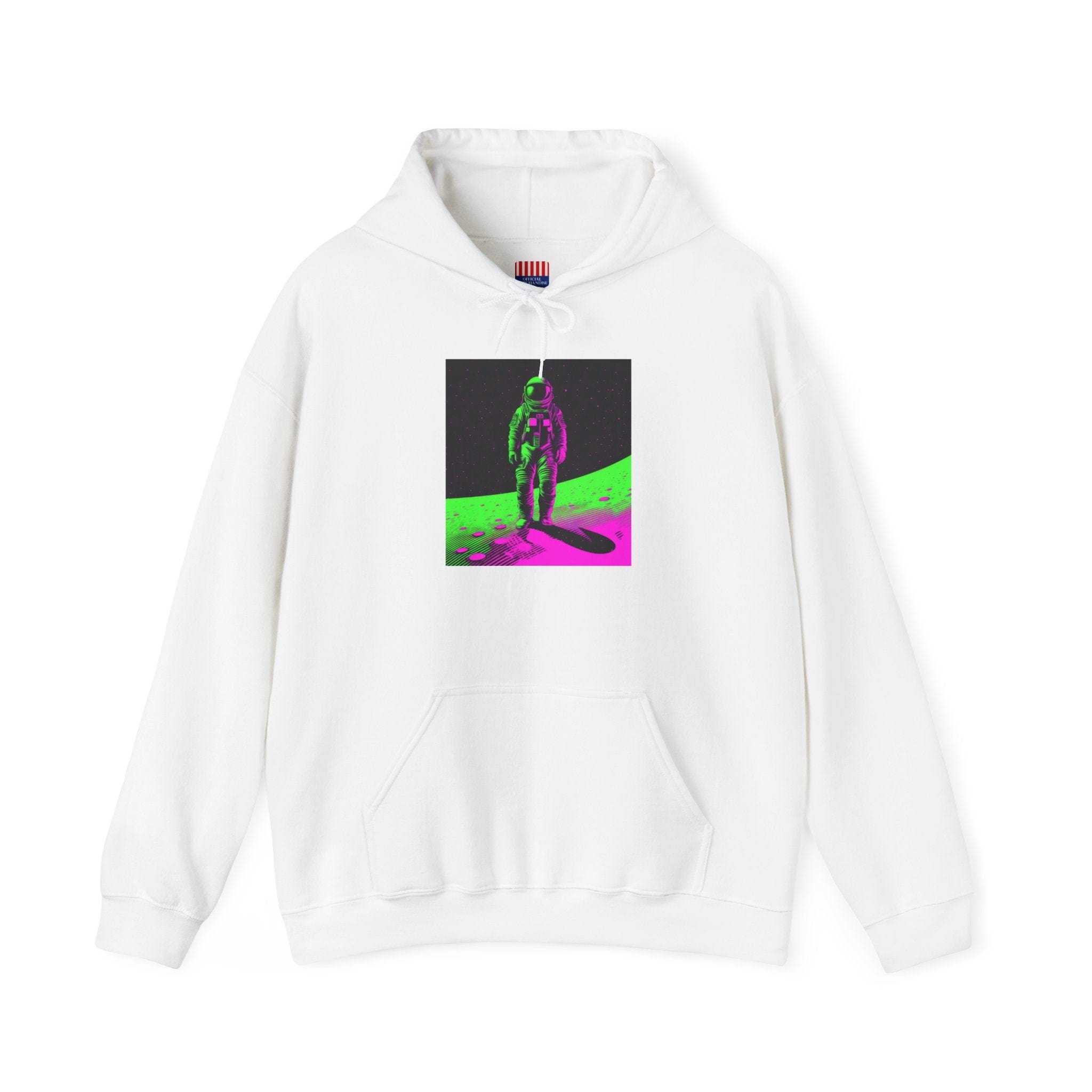 Neon Astronaut Heavy Blend™ Hoodie – Cosmic Streetwear Edition 🚀✨ Hoodie