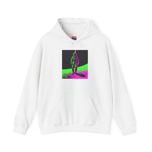 Neon Astronaut Heavy Blend™ Hoodie – Cosmic Streetwear Edition 🚀✨ Hoodie