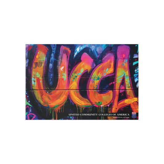 Neon Energy Burst: UCCA Fine Art Postcard - 2 sizes available 6" x 4" / 1 pc / Glossy Paper products