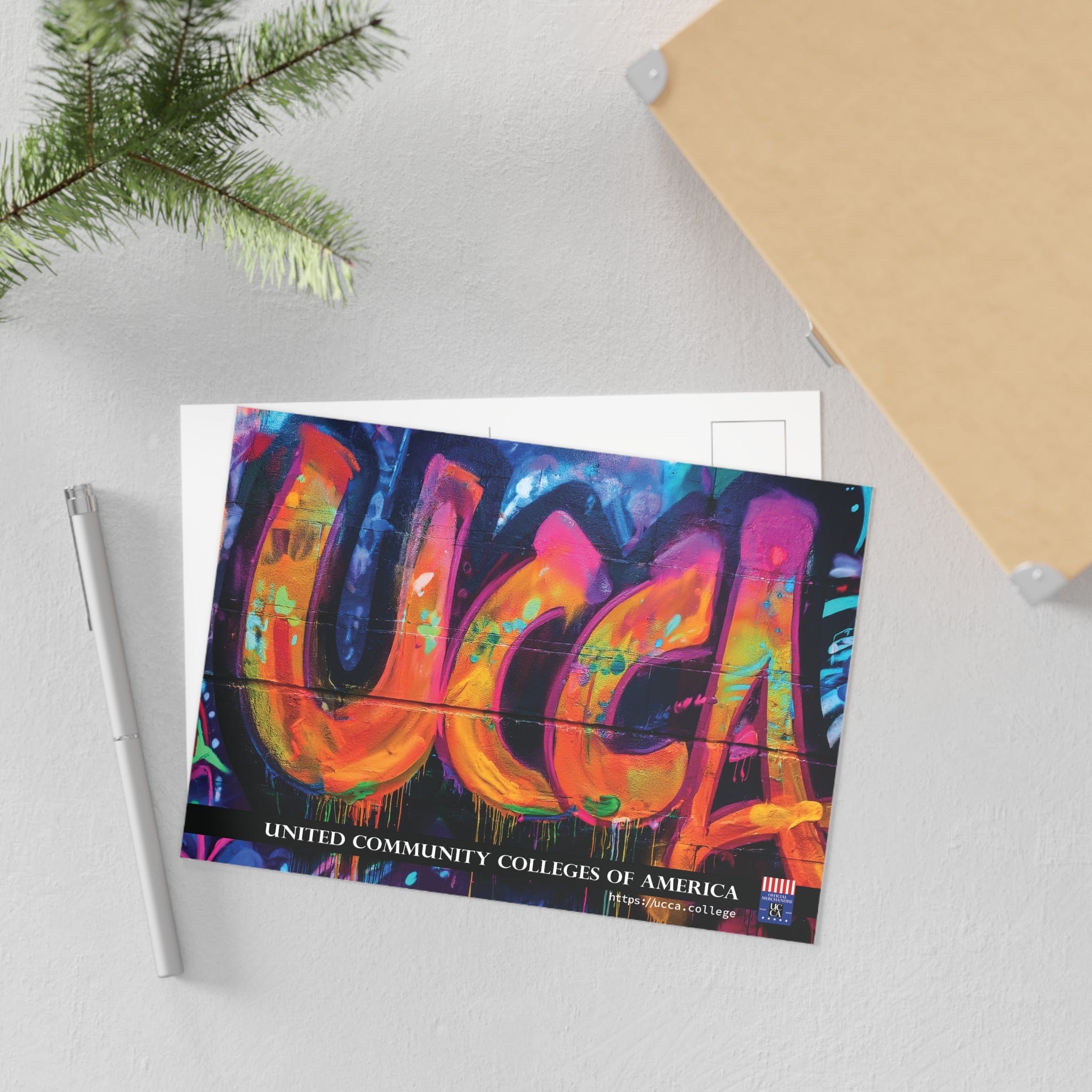 Neon Energy Burst: UCCA Fine Art Postcard - 2 sizes available Paper products