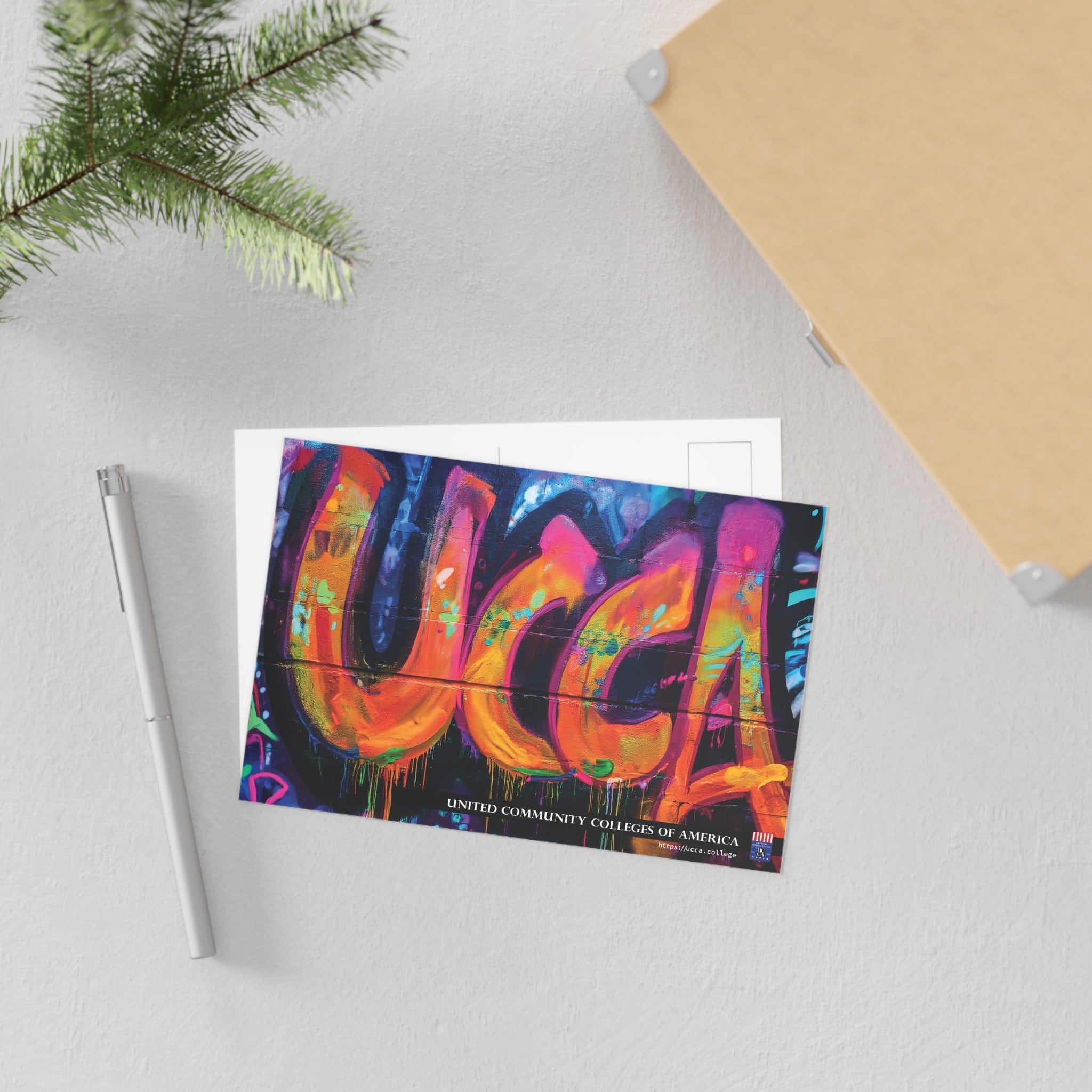 Neon Energy Burst: UCCA Fine Art Postcard - 2 sizes available Paper products