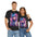 "Neon Muse" Double-sided graphic tee -  Unisex Heavy Cotton Tee Black / S T-Shirt