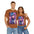 "Neon Muse" Double-sided graphic tee -  Unisex Heavy Cotton Tee Texas Orange / S T-Shirt