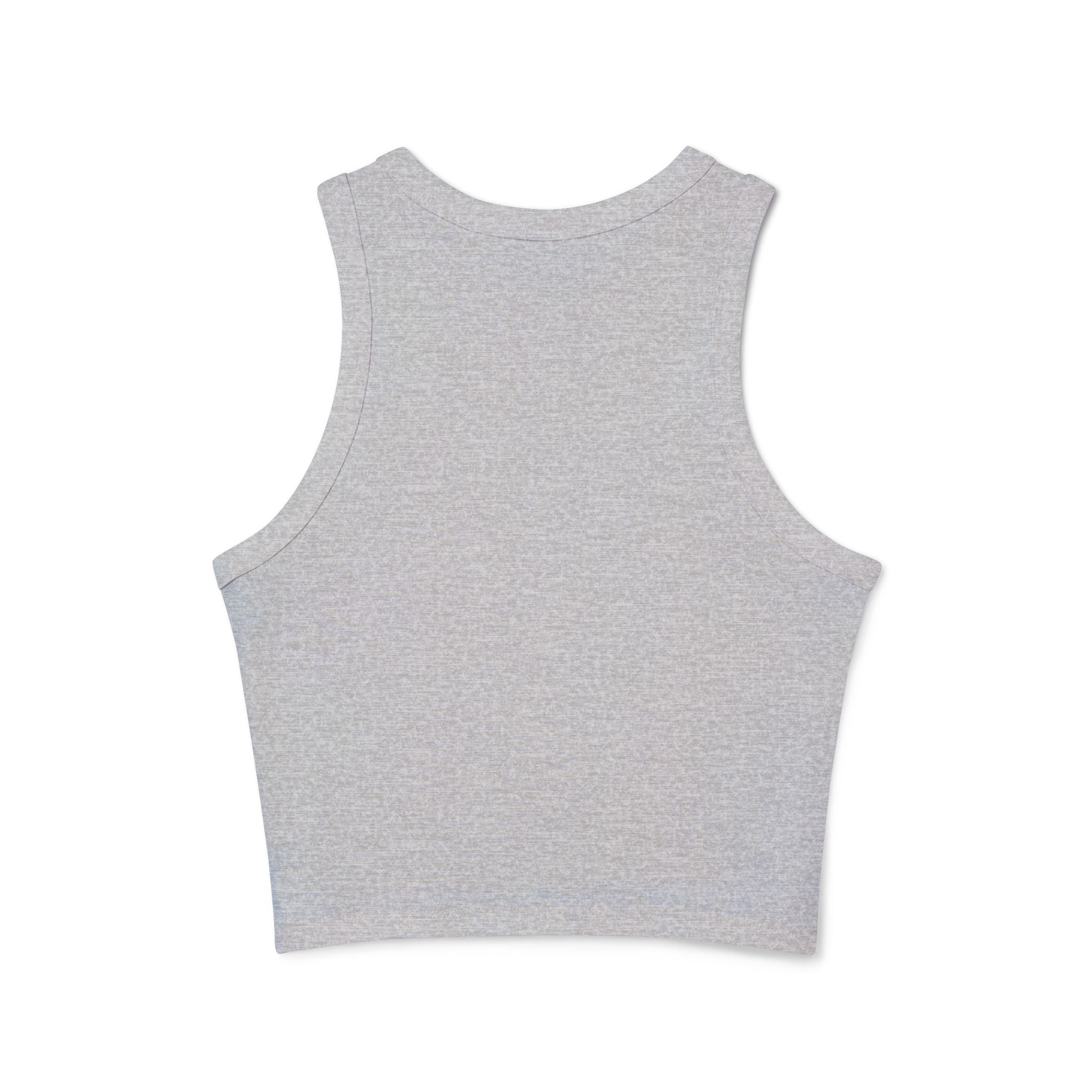Pixel Party Ribbed Tank – Retro Gamer Crop Tank Top