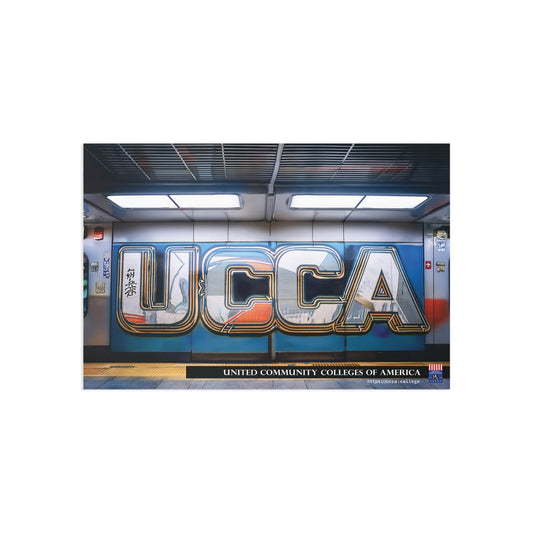 Rainbow Rhapsody: UCCA Fine Art Postcard - 2 sizes available 6" x 4" / 1 pc / Glossy Paper products